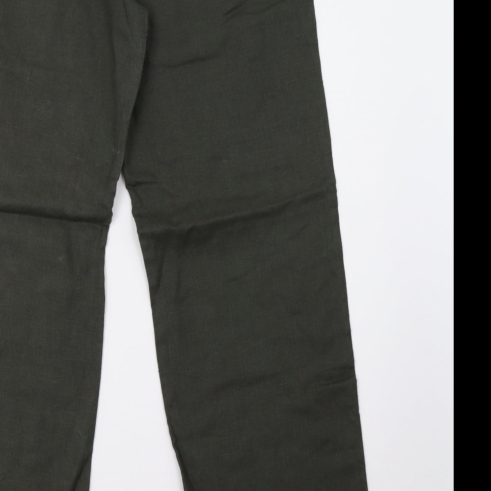 NEXT Womens Green   Trousers  Size 14 L30 in