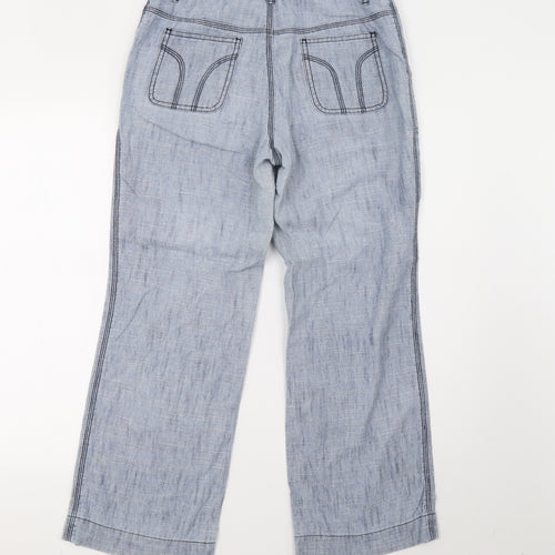 Mexx Womens Blue   Trousers  Size 10 L27 in