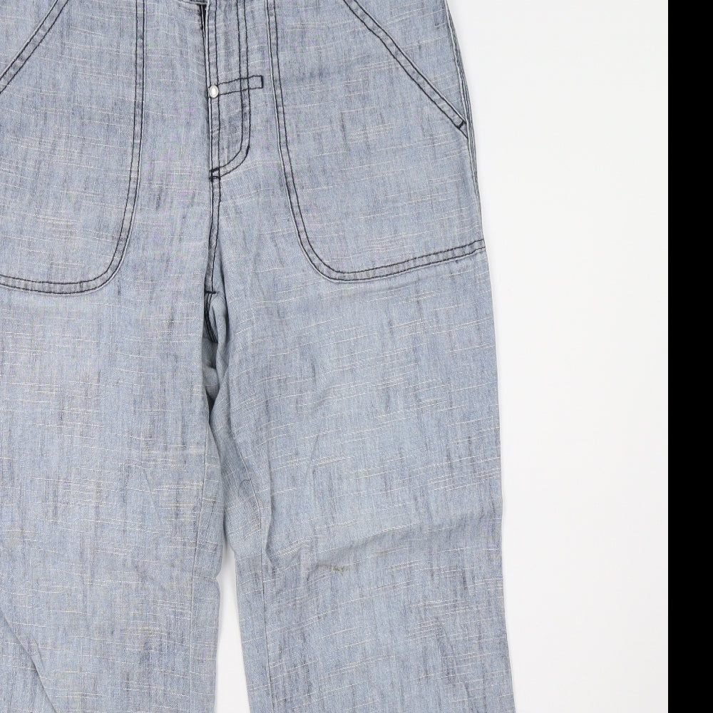 Mexx Womens Blue   Trousers  Size 10 L27 in