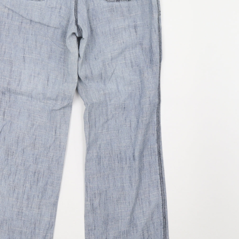 Mexx Womens Blue   Trousers  Size 10 L27 in