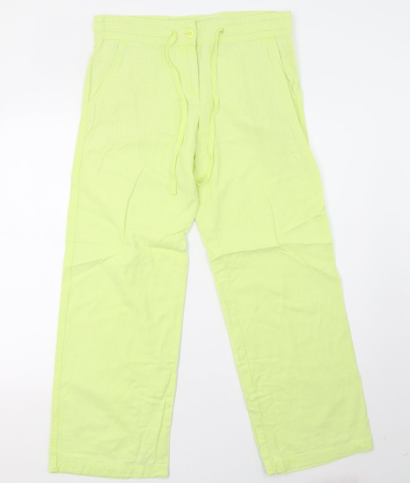 NEXT Womens Green   Trousers  Size 10 L30 in