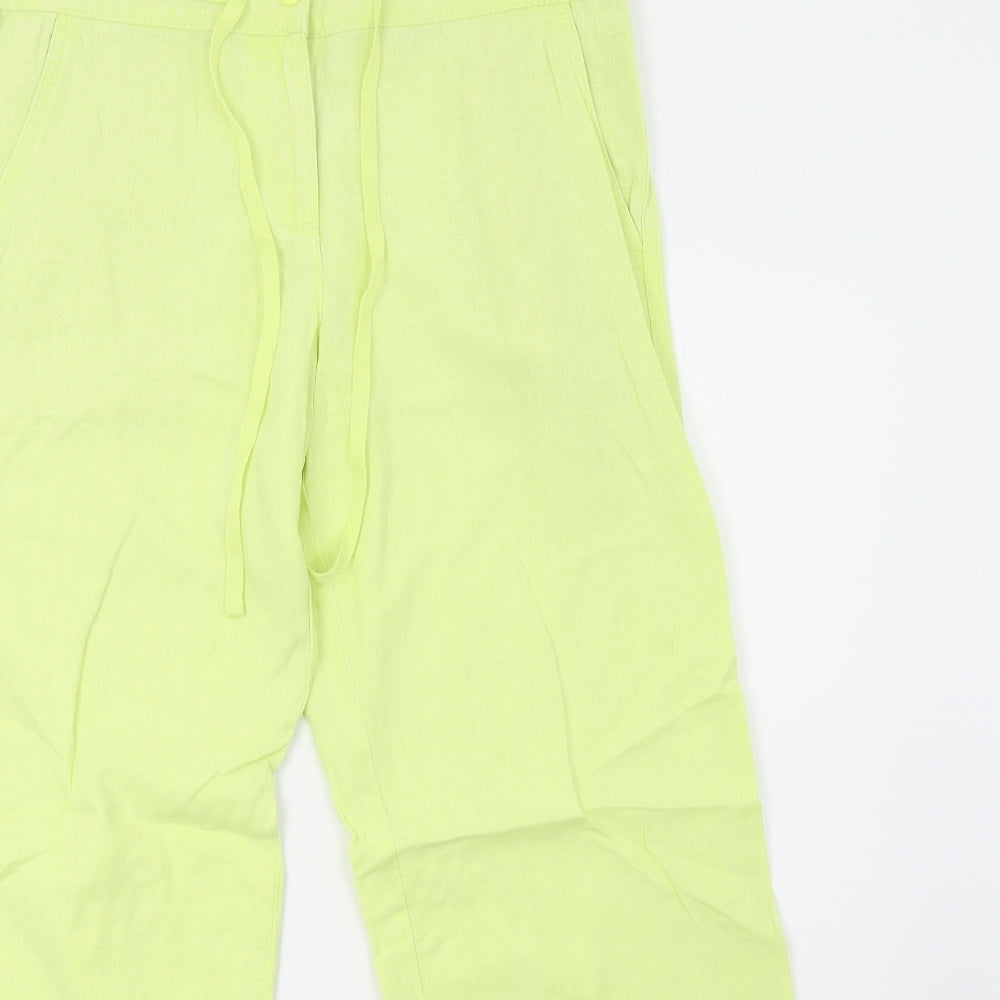 NEXT Womens Green   Trousers  Size 10 L30 in