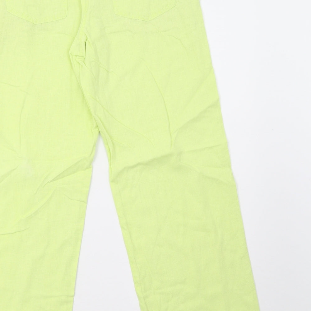NEXT Womens Green   Trousers  Size 10 L30 in