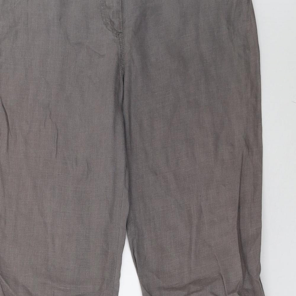 kenn Womens Grey   Trousers  Size 12 L32 in