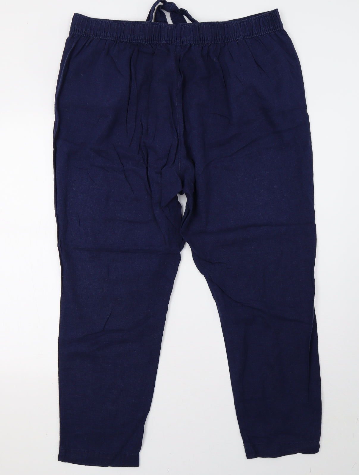 saisnburys Womens Blue   Trousers  Size 18 L30 in