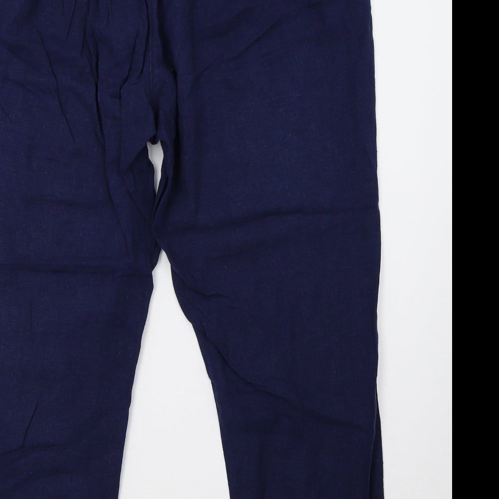 saisnburys Womens Blue   Trousers  Size 18 L30 in
