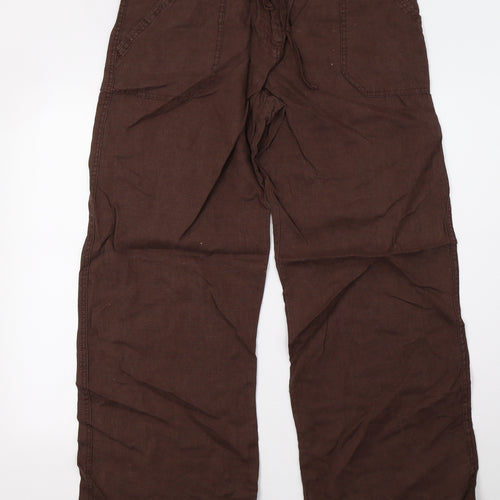 Primark Womens Brown   Trousers  Size 12 L31 in