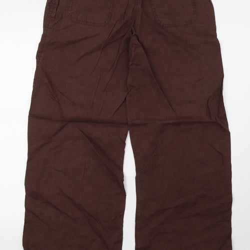 Primark Womens Brown   Trousers  Size 12 L31 in