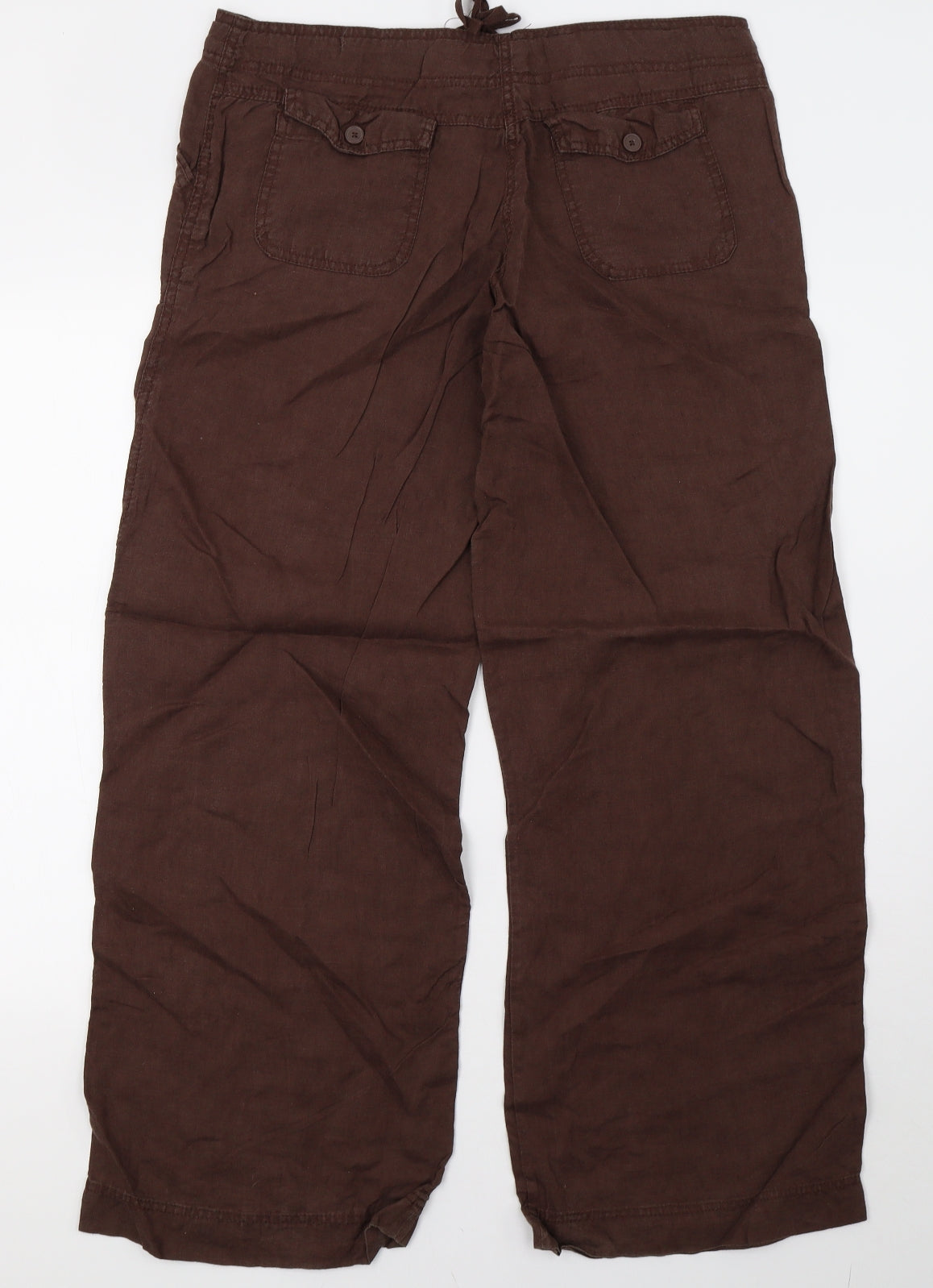 Primark Womens Brown   Trousers  Size 12 L31 in
