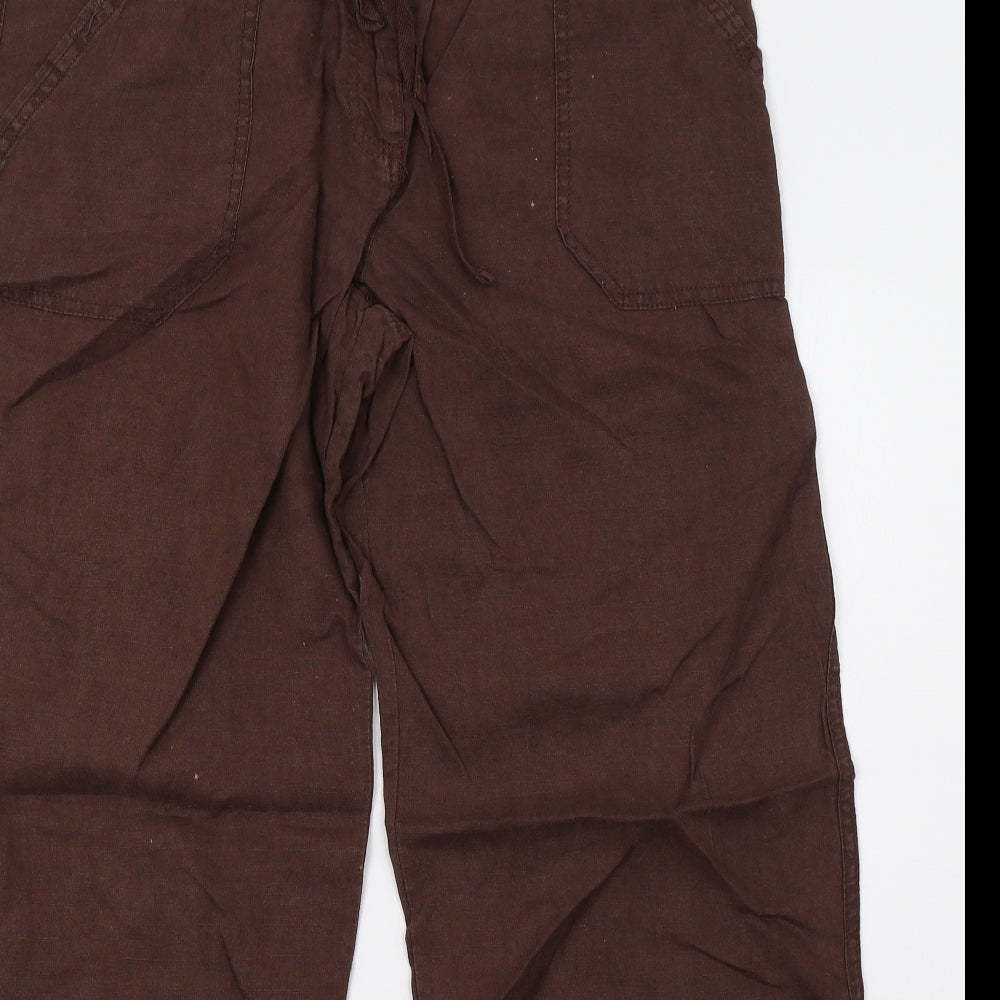 Primark Womens Brown   Trousers  Size 12 L31 in