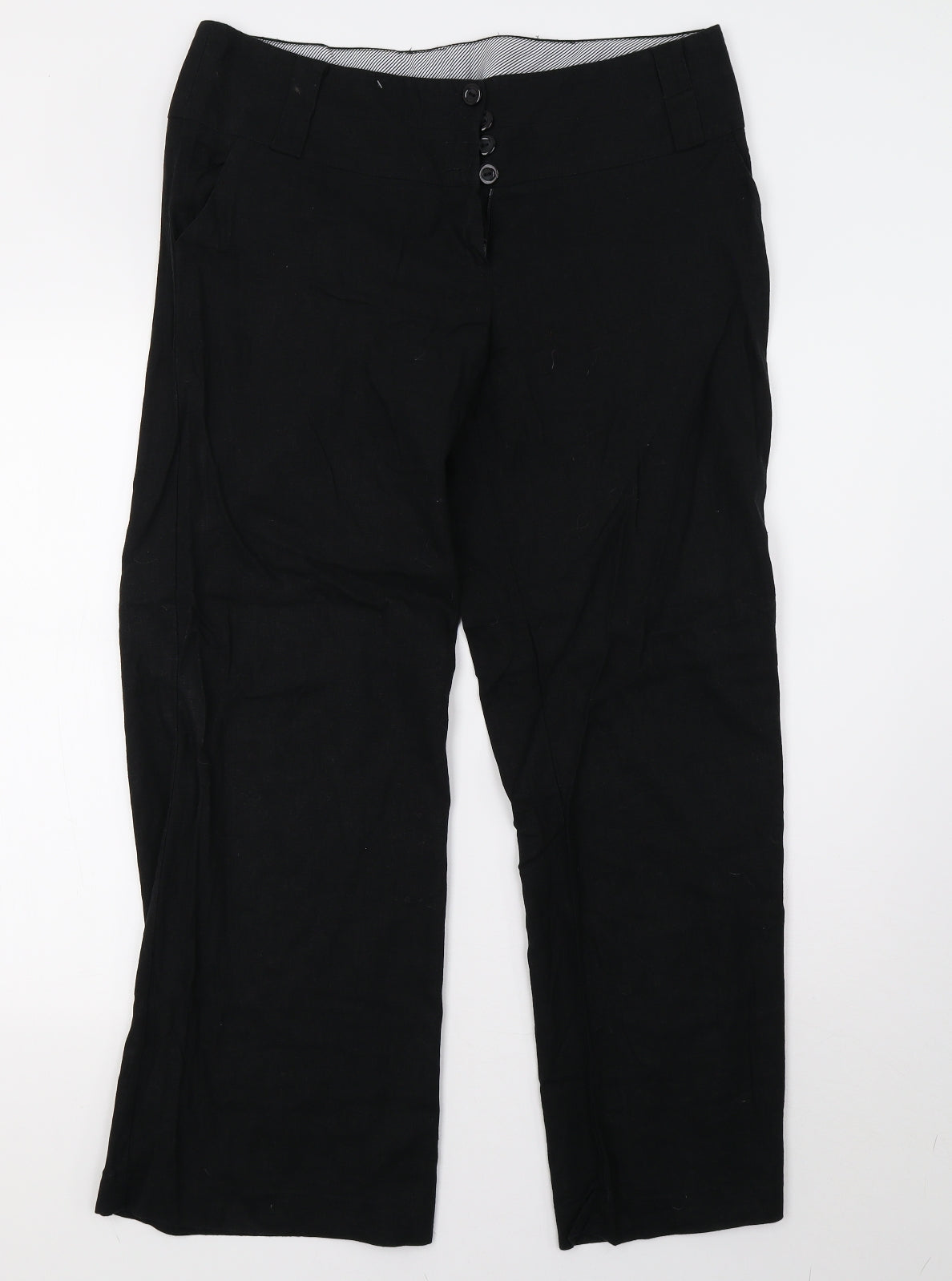 newlook Womens Black   Trousers  Size 14 L30 in