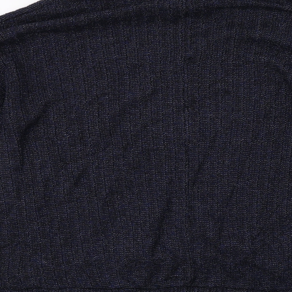 Topshop Womens Blue   Pullover Sweatshirt Size 10