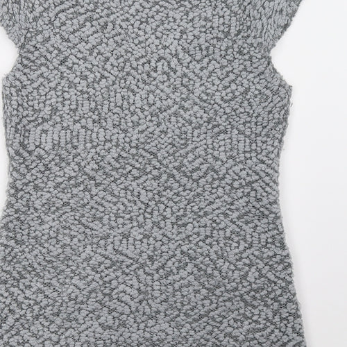 Apricot Womens Grey   Pullover Sweatshirt Size M