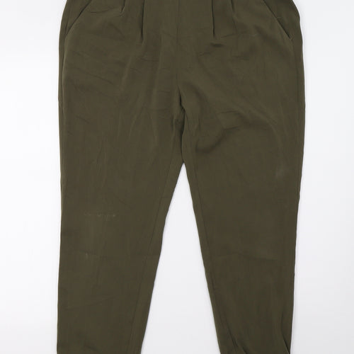 Matalan Womens Green   Trousers  Size 12 L29 in
