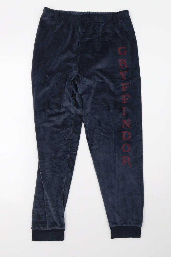 Marks and Spencer Boys Blue Fleece Pyjama Pants Size 12-13 Years