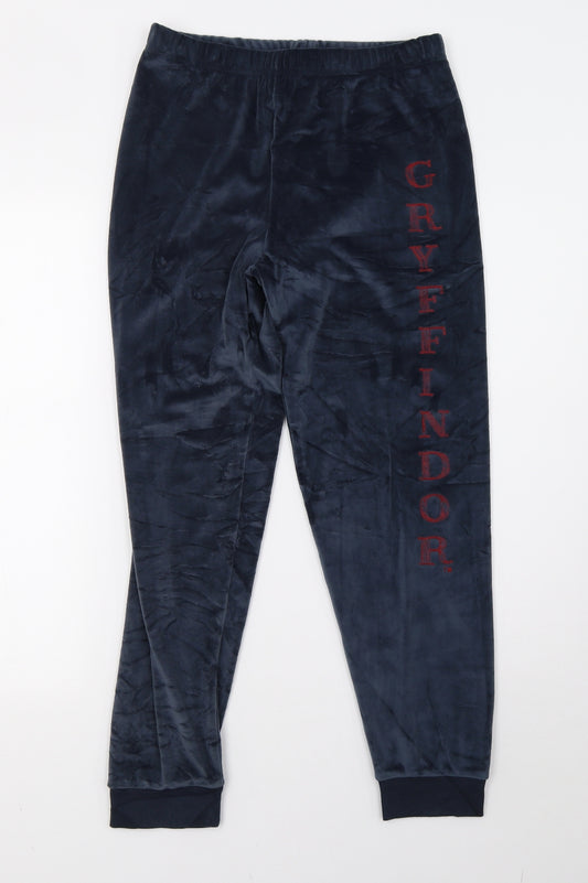 Marks and Spencer Boys Blue  Fleece  Pyjama Pants Size 12-13 Years