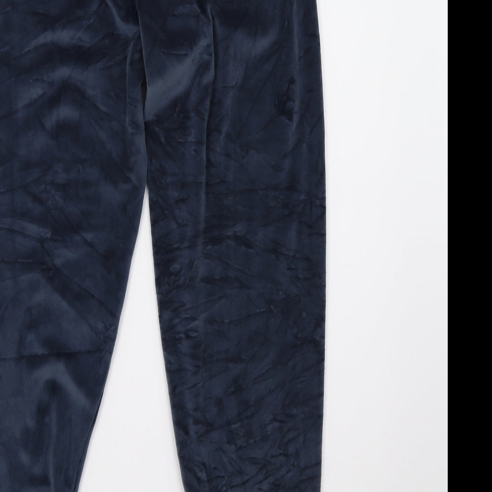 Marks and Spencer Boys Blue  Fleece  Pyjama Pants Size 12-13 Years