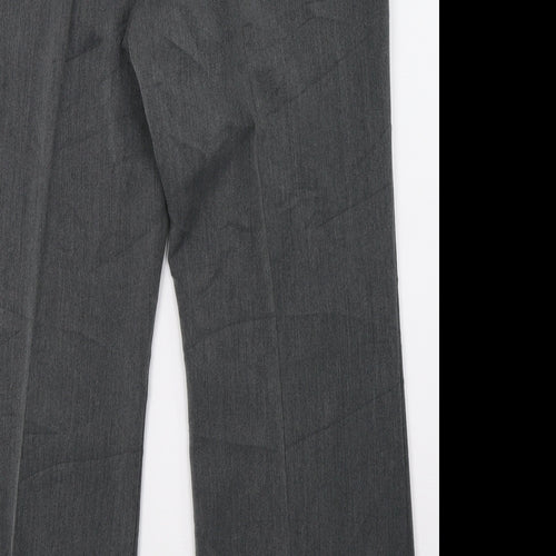 BM Womens Grey   Trousers  Size 14 L29 in