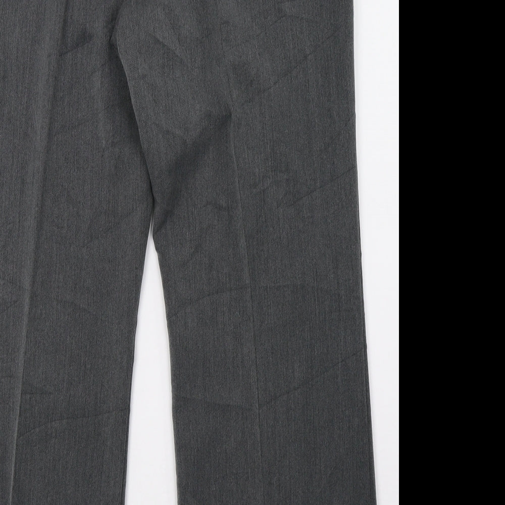 BM Womens Grey   Trousers  Size 14 L29 in