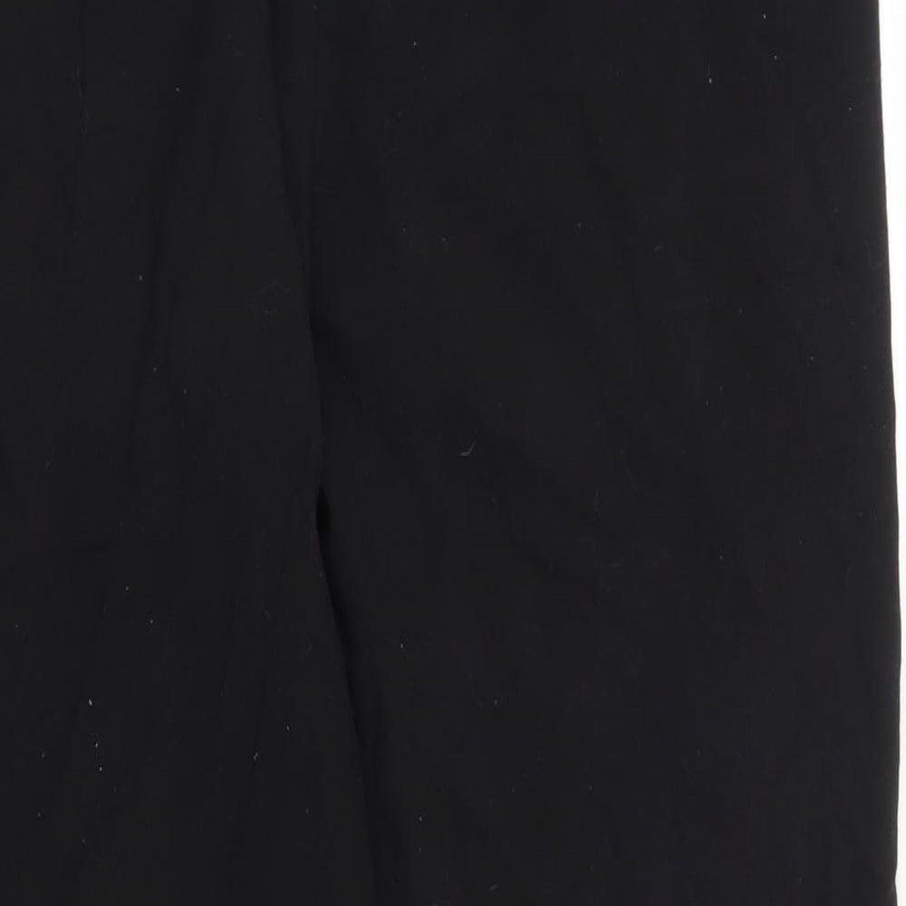 Isle Womens Black   Capri Trousers Size 10 L24 in