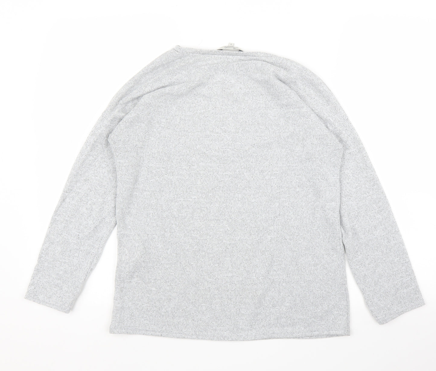 Peacocks Womens Grey   Pullover Jumper Size 12