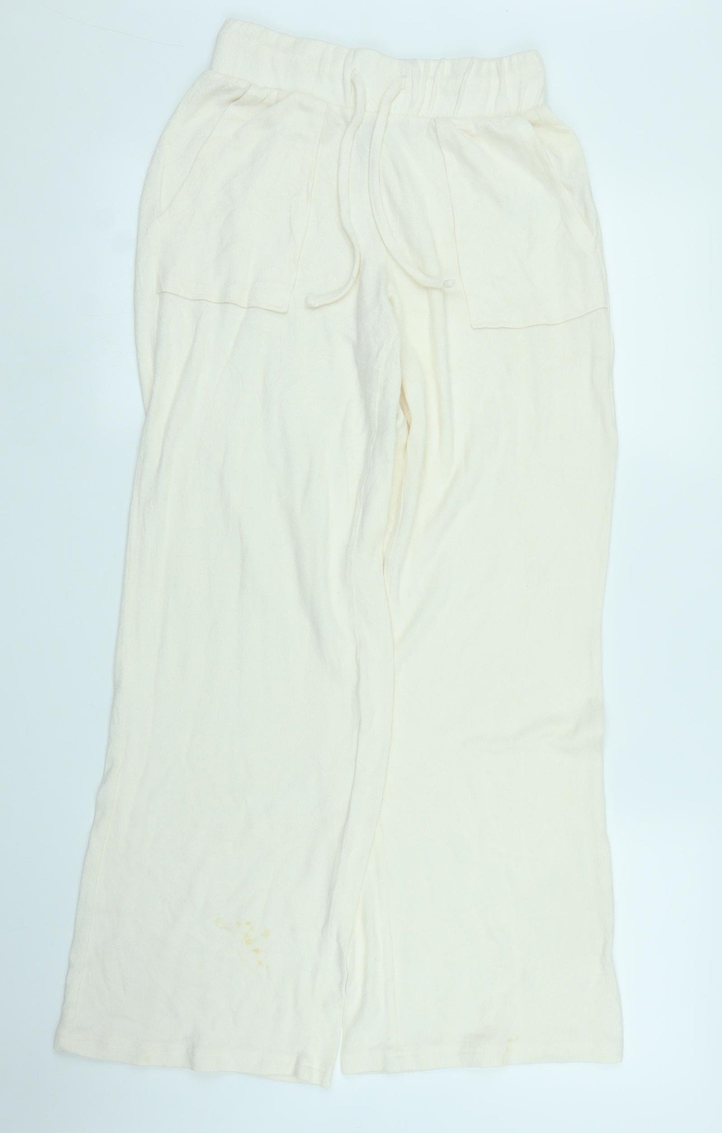 M&S Womens Ivory Solid  Chemise Pyjama Set Size 6