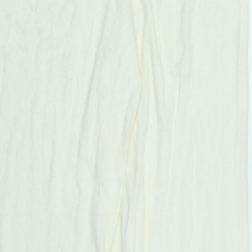 M&S Womens Ivory Solid  Chemise Pyjama Set Size 6