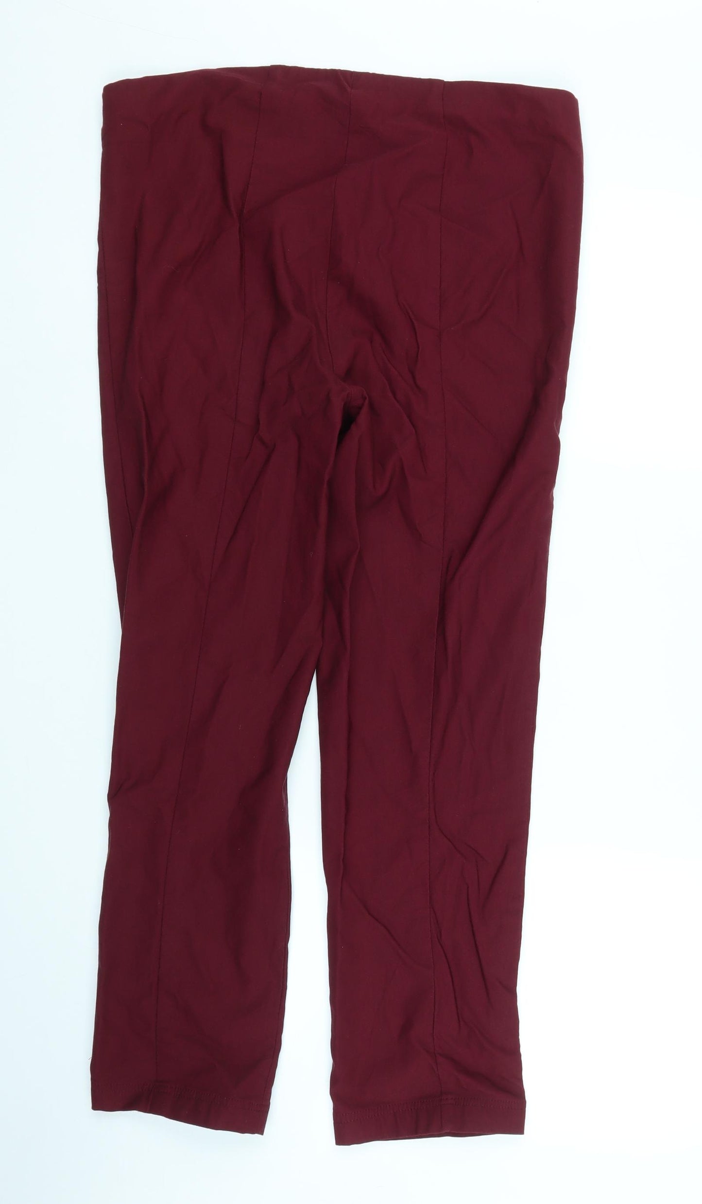 Robell Womens Purple   Pedal Pusher Trousers Size 18 L26 in