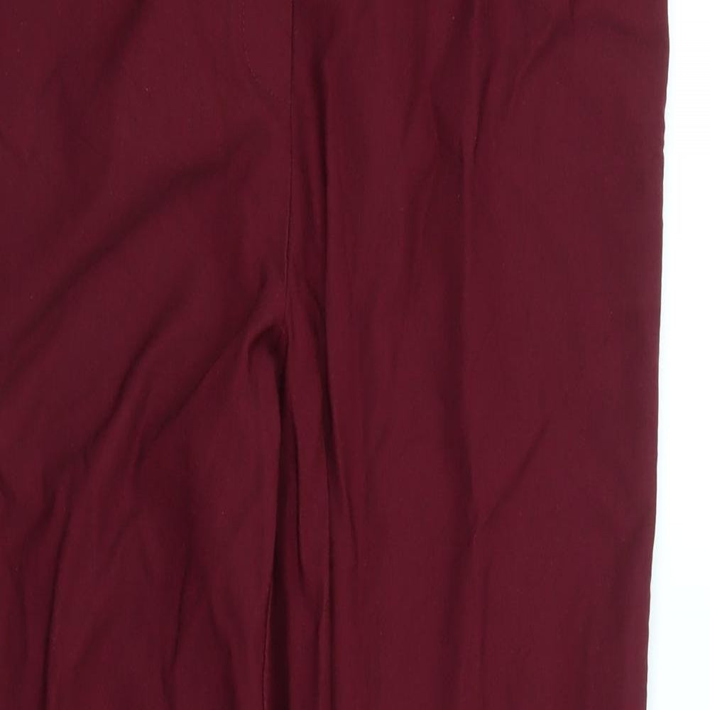 Robell Womens Purple   Pedal Pusher Trousers Size 18 L26 in