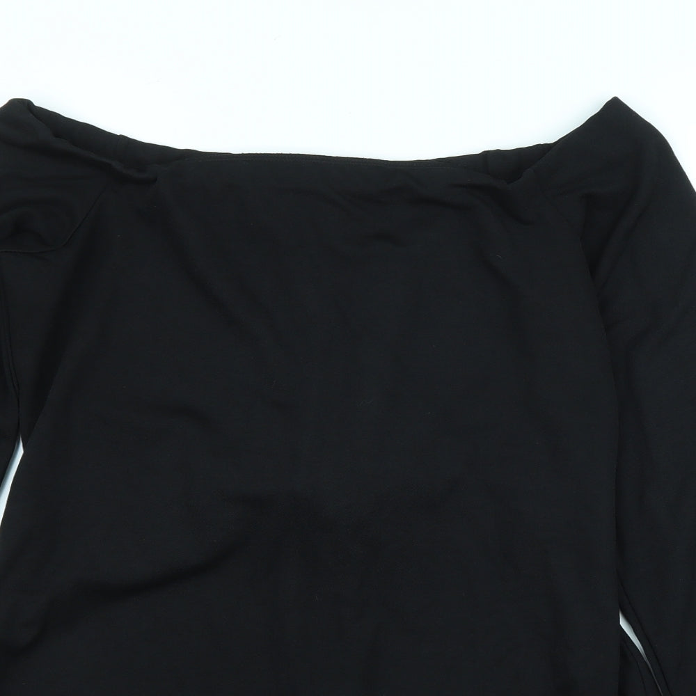 Very Womens Black   Basic Blouse Size 14