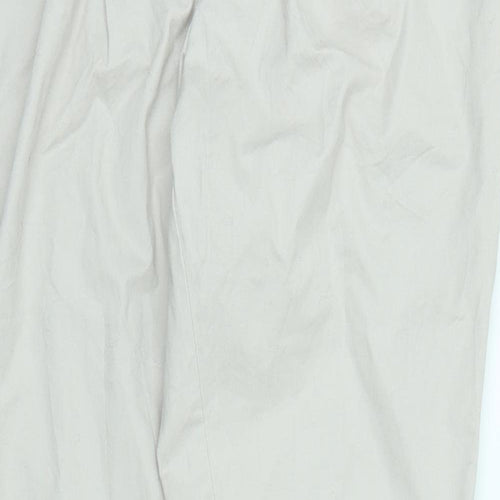 Dorothy Perkins Womens Beige   Trousers  Size 8 L28 in