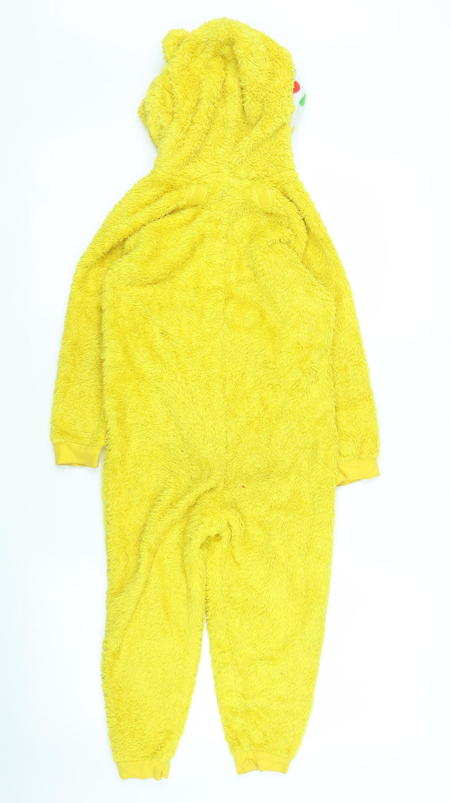 George Girls Yellow Solid  Capri One Piece Size 5 Years  - Pudsey Bear