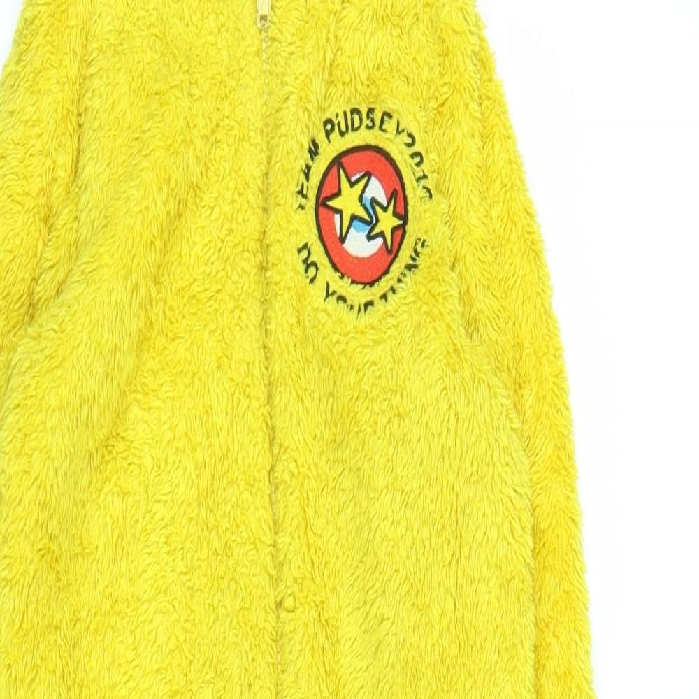 George Girls Yellow Solid  Capri One Piece Size 5 Years  - Pudsey Bear