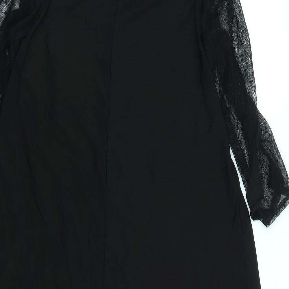 Dorothy Perkins Womens Black   Fit & Flare  Size 12