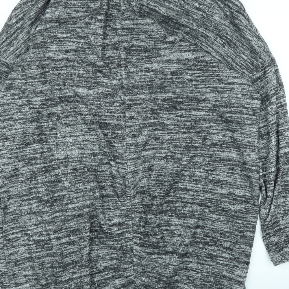 Papaya Womens Grey   Cardigan Jumper Size 12