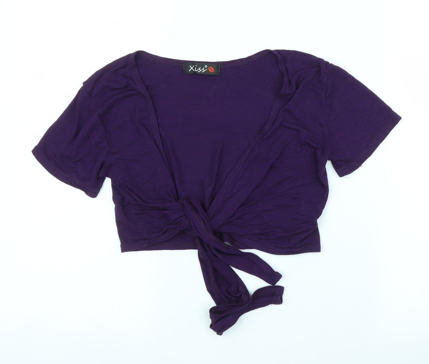 Xiss Womens Purple   Cardigan Jumper Size S
