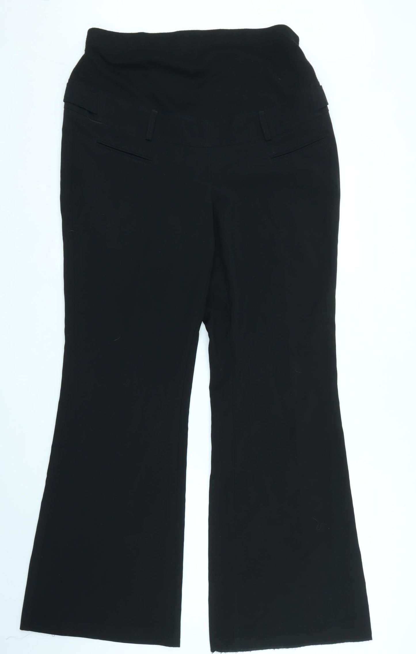 Debenhams Womens Black   Trousers  Size 12 L31 in