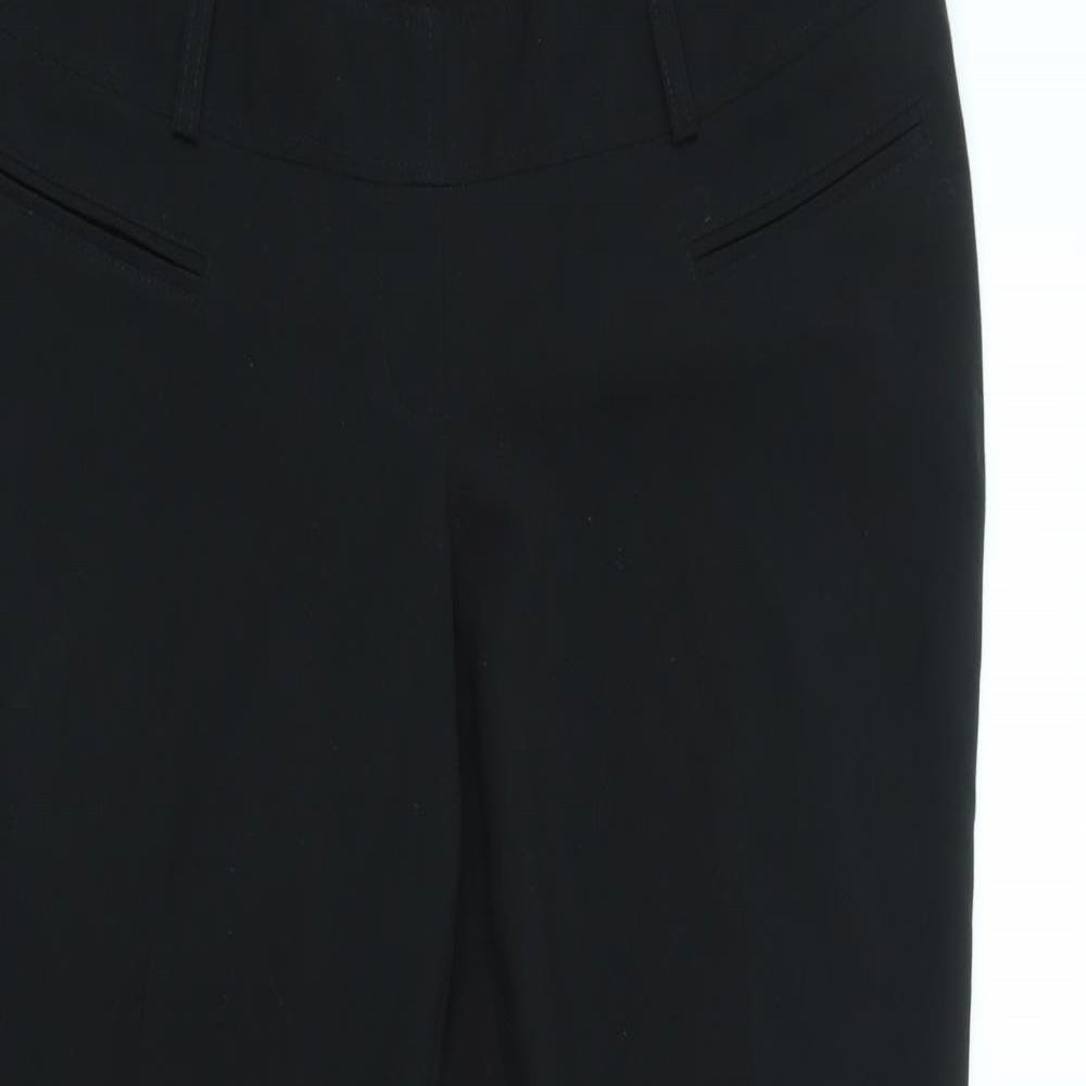 Debenhams Womens Black   Trousers  Size 12 L31 in