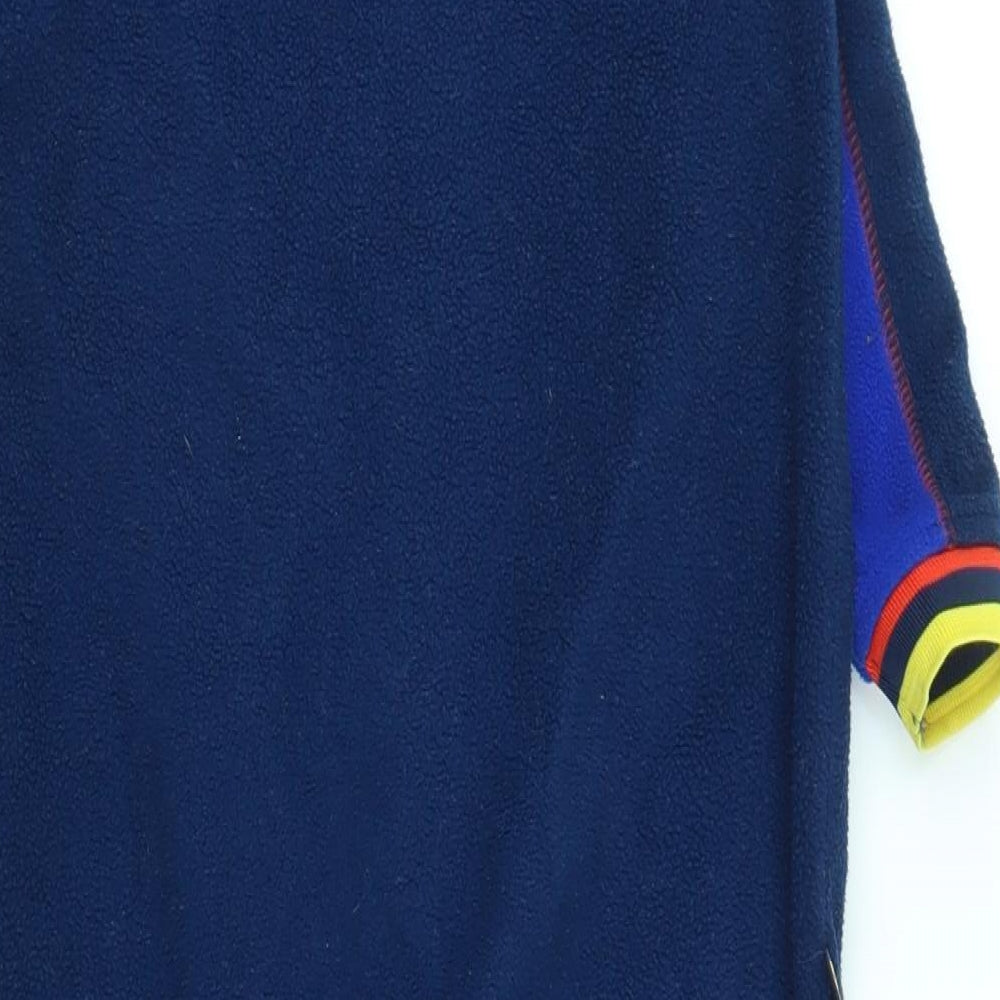 St Bernard Boys Blue Solid Fleece  One Piece Size 5-6 Years  - Bob the Builder