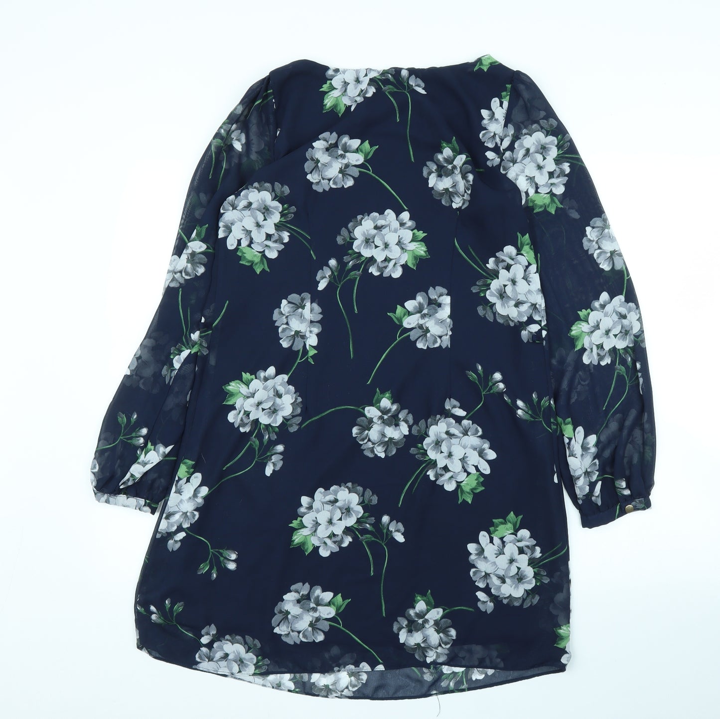 Primark Womens Blue Floral  Shift  Size 10