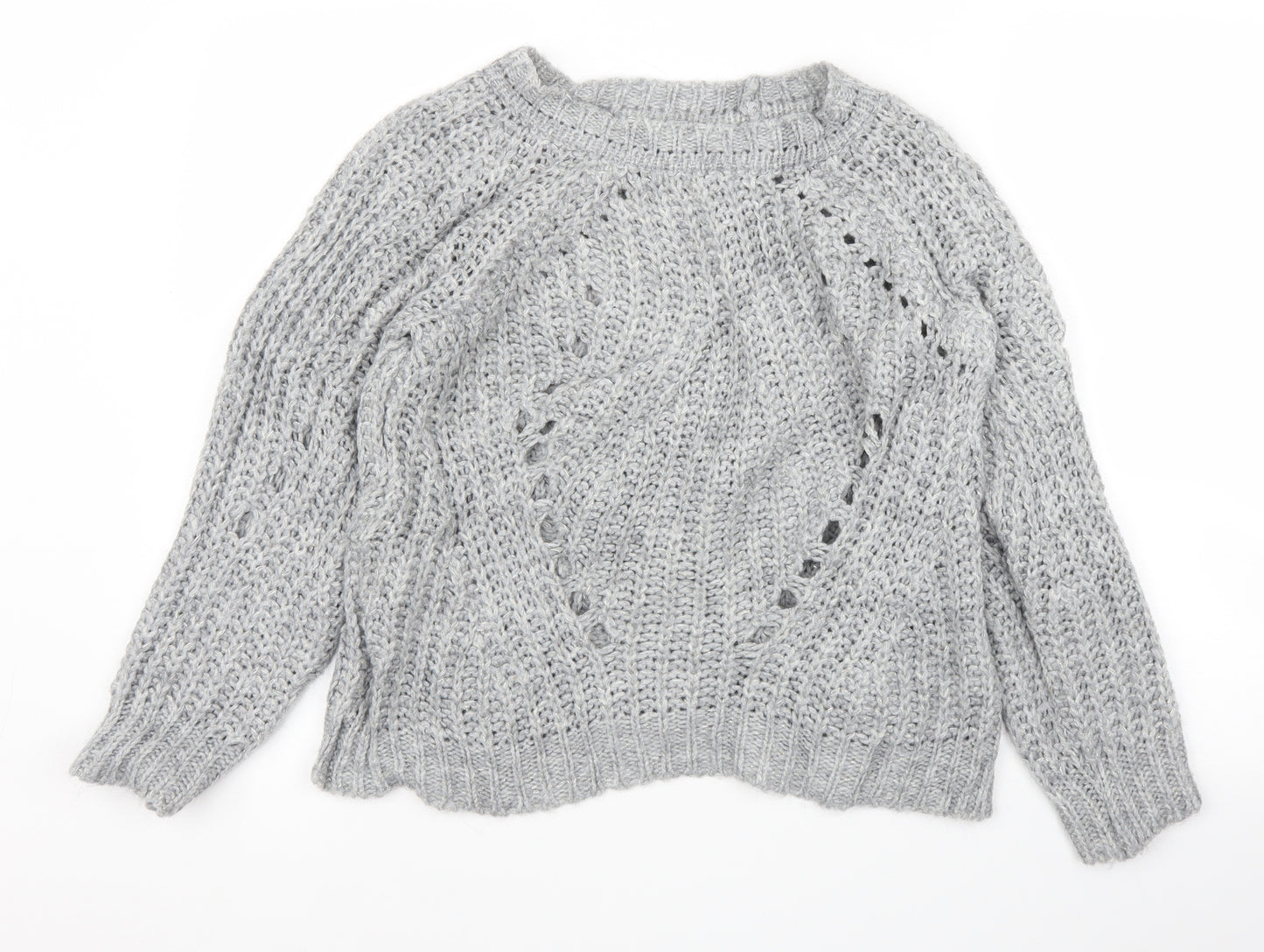 Gemelli Womens Grey   Pullover Jumper Size S