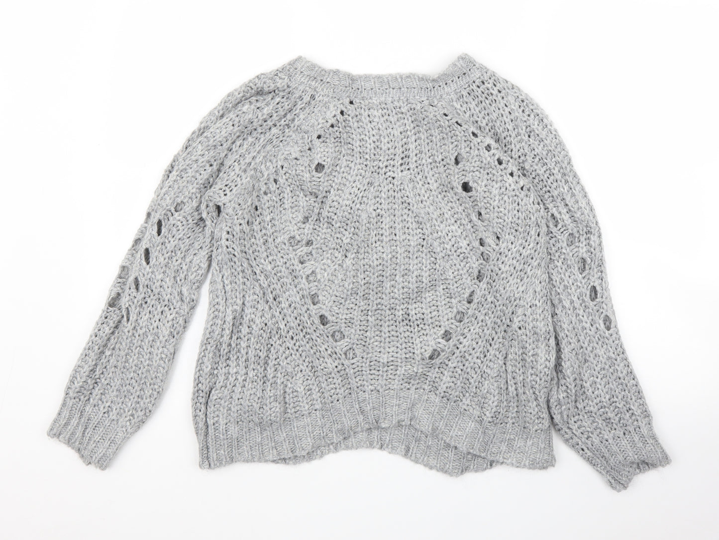 Gemelli Womens Grey   Pullover Jumper Size S