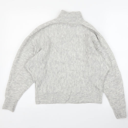H&M Womens Grey   Pullover Jumper Size XS