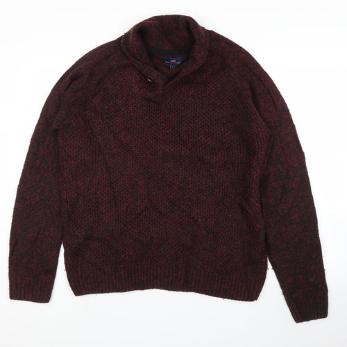 Easy Mens Purple   Pullover Jumper Size L