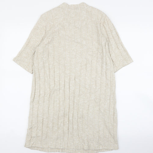 F&F Womens Beige   Tunic Jumper Size 10