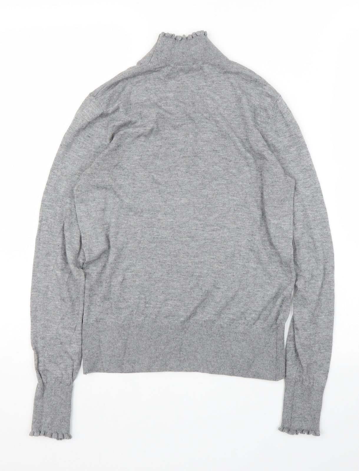 H&M Womens Grey   Basic Blouse Size XS