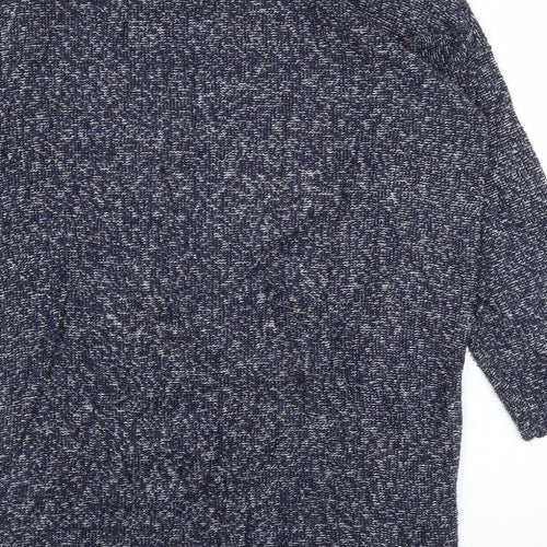 Preworn Womens Blue   Tunic Jumper Size M  - Pearls