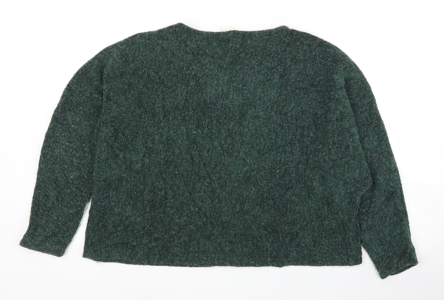 H&M Womens Green   Pullover Jumper Size L