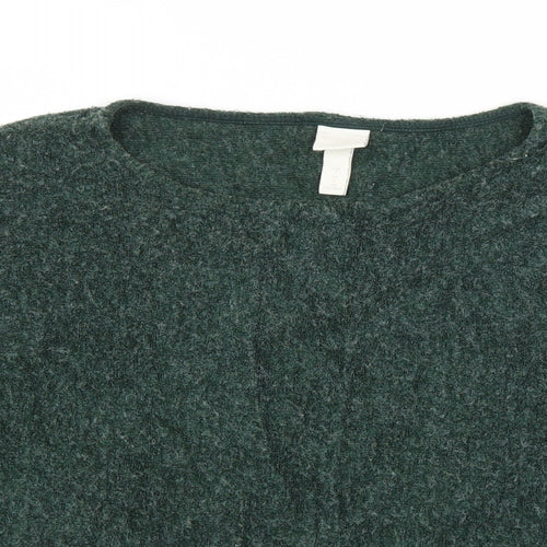 H&M Womens Green   Pullover Jumper Size L