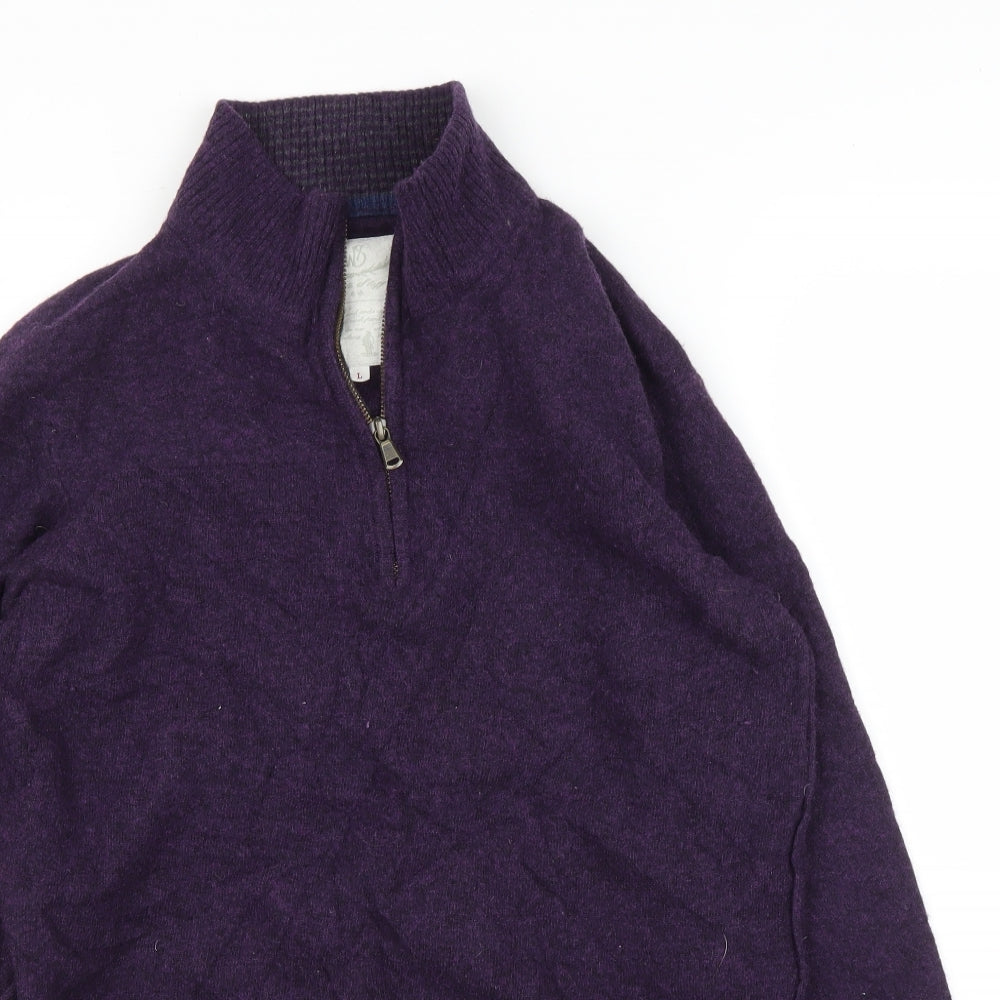 WS Womens Purple   Pullover Jumper Size L